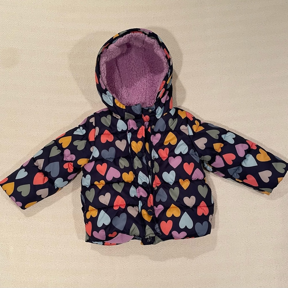 Carter’s winter jacket and snowsuit